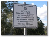 Tipperary Flat Park - Nanango: Maximum stay is 20 hours