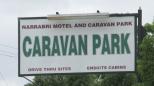 Narrabri Motel and Caravan Park - Narrabri: Welcome sign