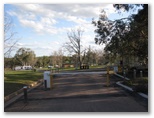 Lake Talbot Tourist Park - Narrandera: Secure entrance and exit