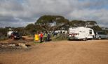 Lake Cowan Rest Area - Norseman: large open camping area available.