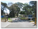 Beachfront Holiday Park - North Haven: Secure entrance and exit