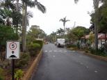 Jacaranda Caravan Park - North Haven: Entrance to park no problem with parking