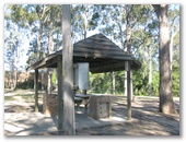 Nowra South Rest Area - Nowra: Sheltered outdoor BBQ