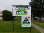 Jenolan Caravan Park - Oberon: Welcome sign