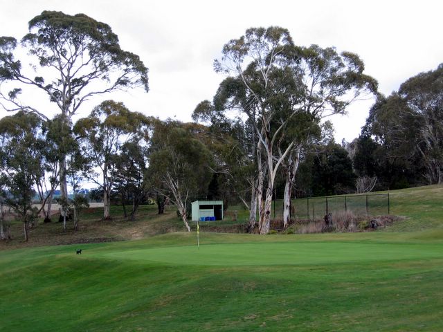 Oberon Golf Course - Oberon: Green on Hole 16