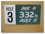 Oberon Golf Course - Oberon: Hole 3: Par 4, 332 metres