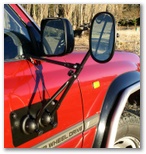 Ora Products  Towing Mirrors and Accessories - FYshwIck: Ora Products - Towing Mirrors and Accessories: Enzo Magnetic Door Mounted Mirror