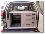 ORS OffRoad Systems - Smeaton Grange: ORS OffRoad Systems - Australia Wide: FridgePack 3 Drawer, Camel Carpet, Cargo Barrier 40 lt Stainless Steel water tank
40 lt Stainless Steel water
