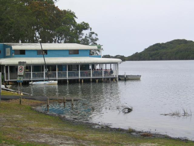 Sandbar & Bushlands Holiday Parks - Sandbar: The Frothy Coffee Boatshed at Smiths Lake is an great spot to drop into for a light meal or coffee by the lake. Built over the water, you can see the fish under the floor. Canoes, fishing boats and catermerans can be hired here as well. It is only a short drive from Sandbar. 