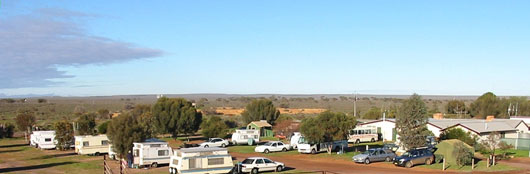 Nuttbush Retreat at Pandurra Station Homestead 40km west of Port Augusta - Port Augusta: Caravan Park Overview - Photo from Nuttbush Homestead website