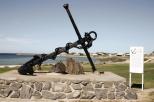 Port Neill Caravan Park - Port Neill: The Lady Kinnaird anchor - rescued and restored for Port Neill.