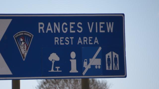 Ranges View Rest Area - Pt Augusta: Situated near the roadside.