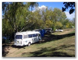 Riverside Tourist Park - Queanbeyan: Area for tents and campers and motor homes