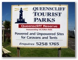 Queenscliff Tourist Parks Queenscliff Reserve - Queenscliff: Queenscliff Reserve welcome sign