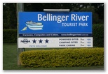 Bellinger River Tourist Park - Repton: Bellinger River Tourist Park welcome sign