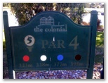 The Colonial Golf Course - Robina Gold Coast: Hole 5 Par 4, 377 meters