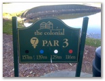 The Colonial Golf Course - Robina Gold Coast: Hole 7 Par 3, 139 meters