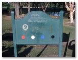 The Colonial Golf Course - Robina Gold Coast: Hole 9 Par 4, 397 meters