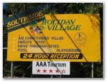 Southside Holiday Village - Rockhampton: Southside Holiday Village welcome sign