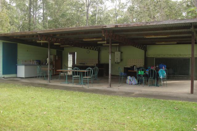 Rocky Creek Scout Camp - Landsborough: One of the camp kitchens