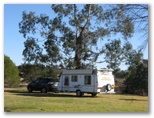 Rylstone Caravan Park - Rylstone: You can stay hitched up if you so desire.