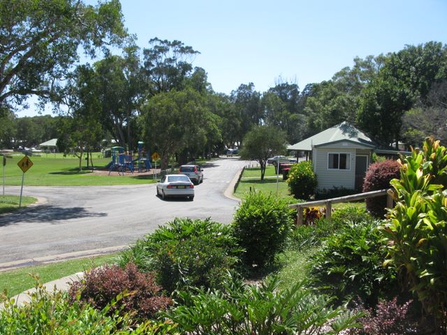 Sawtell Beach Holiday Park - Sawtell: The gardens in the park are well maintained.