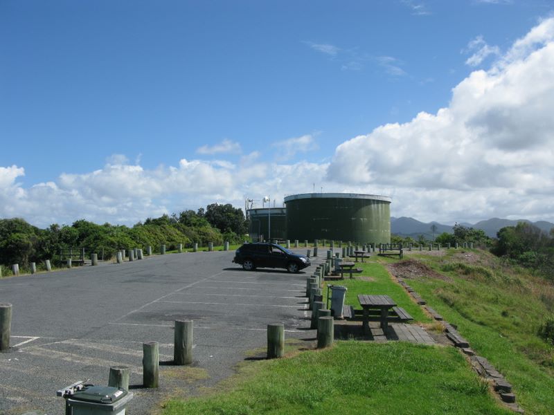 Sawtell Lookout - Sawtell: Parking area which is suitable for small motorhomes and campervans.