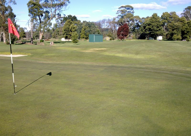 Seabrook Golf Club Inc. - Wynyard: Green on Hole 6