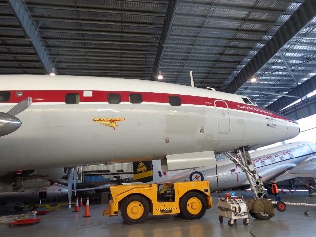 Shellharbour Beachside Tourist Park - Shellharbour: Super Connie at Nearby HARS aircraft museum