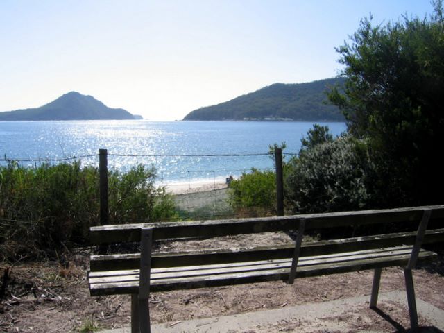 Shoal Bay Holiday Park - Shoal Bay: Beautiful Shoal Bay which is opposite the Caravan Park