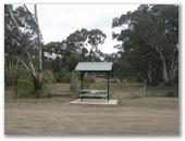 Sofala Showground Entrance - Sofala: Picnic table with view of the cemetry