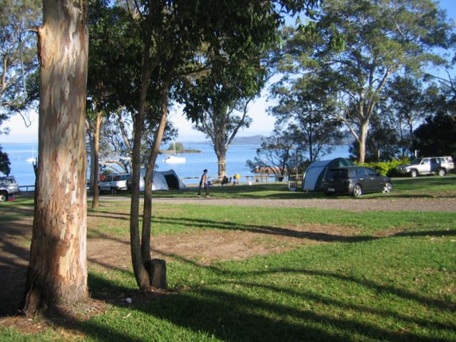 Soldiers Point Holiday Park - Soldiers Point: Area for tents and camping