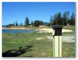 Horseshoe Bay Beach Park - South West Rocks: Powered sites for caravans with view of beach