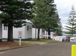 Horseshoe Bay Beach Park - South West Rocks: Boom gates and cabins