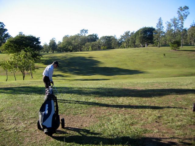 St Lucia Golf Links - St Lucia Brisbane: Deep undulations make the way ahead challenging