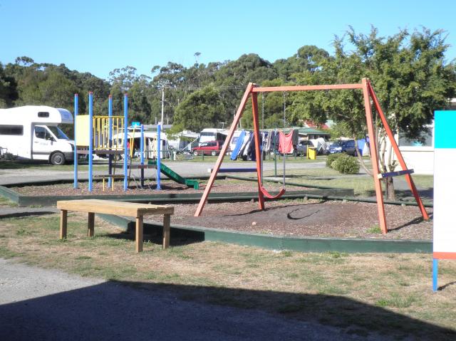 Discovery Holiday Parks  - Strahan: Childrens playground.
