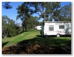 Lane Cove River Tourist Park - Macquarie Park: Powered sites for caravans with views of the Lane Cove National Park