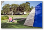 NRMA Sydney Gateway Holiday Park - Parklea Sydney: Powered tent site.