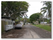 Kingfisher Caravan Park - Tin Can Bay: Sealed roads in the park