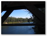 Tocumwal NSW - Tocumwal: Tocumwal NSW: View of the Murray River from Tocumwal Rail Bridge