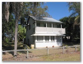 Serenity Caravan Park - Toogoom: Call to the back of the house for reception.