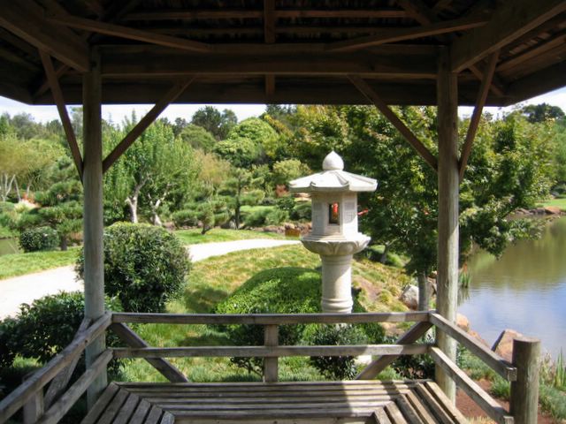 Japanese Garden - Toowoomba: Japanese sculpture is found throughout the garden