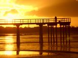 Torquay Beachfront Tourist Park - Torquay: Best sunsets.