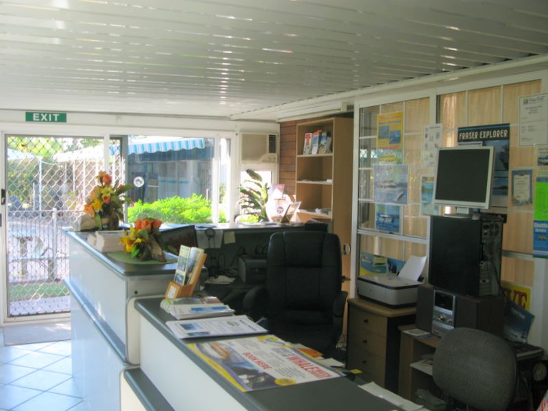Shelly Beach Caravan Park - Torquay: Reception and office