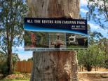 All The Rivers Run Caravan Park - Torrumbarry: Welcome sign