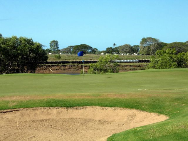 Townsville Golf Course - Townsville: Green on Hole 11