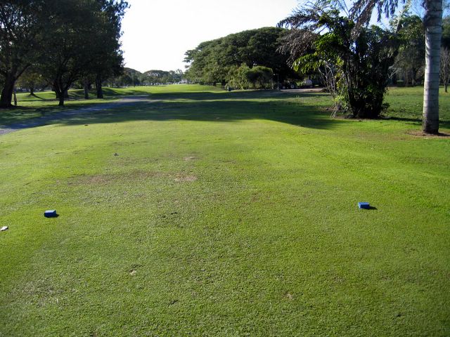 Townsville Golf Course - Townsville: Fairway view Hole 18