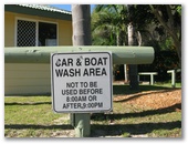 North Coast HP Tuncurry Beach - Tuncurry: Car and boat wash area - very considerate.