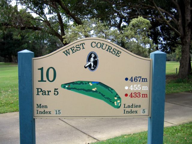 Coolangatta Tweed Heads Golf Course - Tweed Heads: Coolangatta Tweed Heads Golf Club West Course Hole 10: Par 5, 467 metres