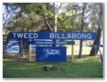 BIG4 Tweed Billabong Holiday Park - Tweed Heads: Welcome sign